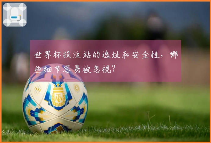 世界杯投注站的选址和安全性，哪些细节容易被忽视？